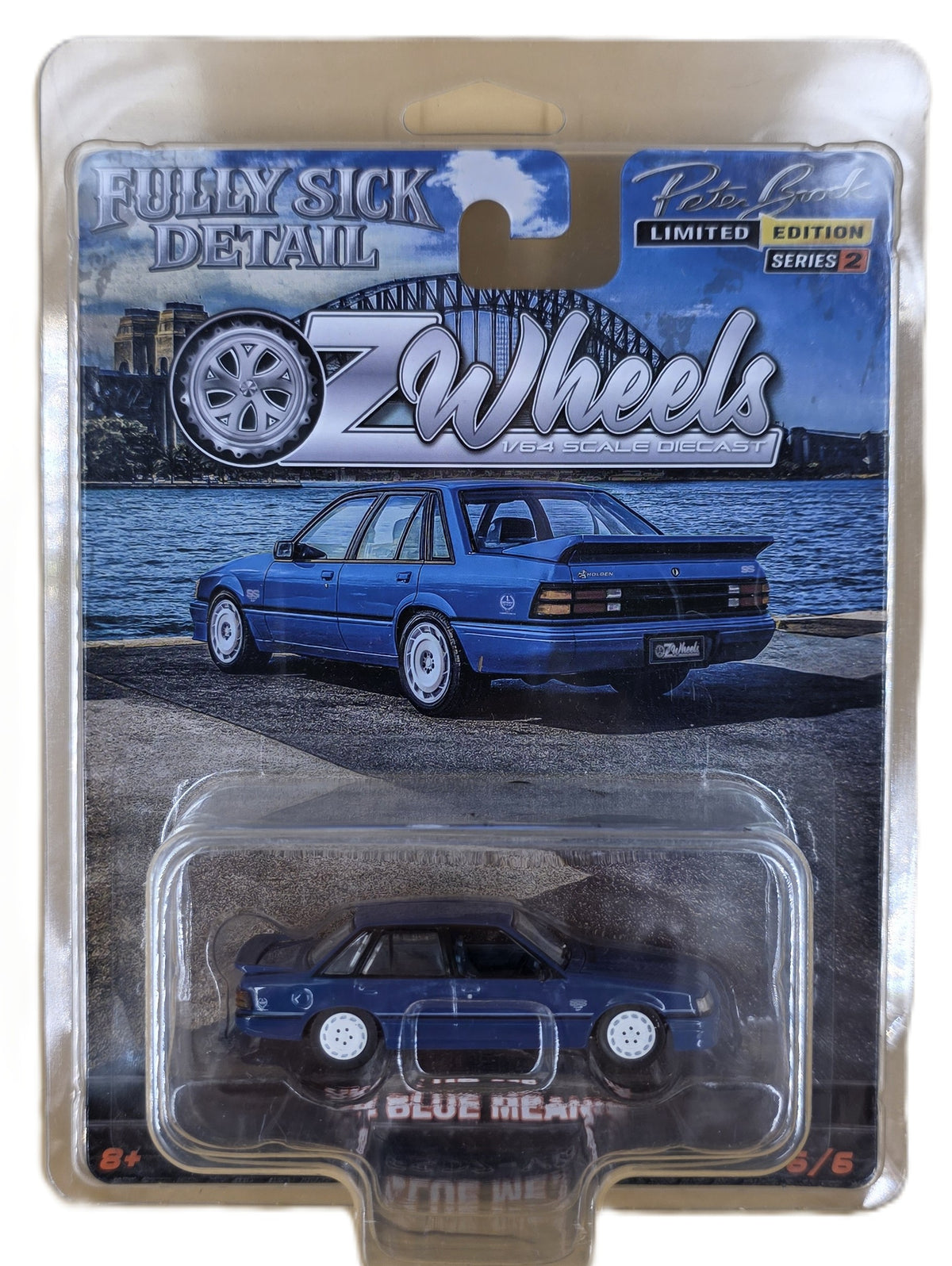 Oz Wheels - Fully Sick Detail - VK Blue Meanie - 6/6