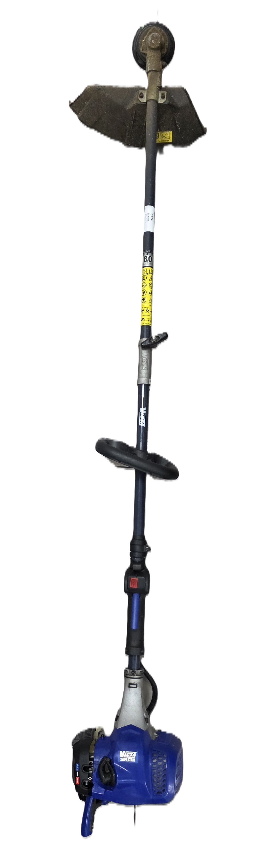 Victa 25.4cc 2-stroke Petrol Straight-Shaft Split-system Line Trimmer-Bump Feed- Model 883226-A - In VG Condition