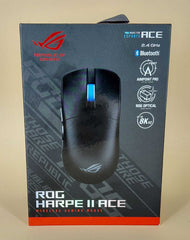 ASUS ROG Harpe II Ace Wireless Gaming Mouse (Black) - Opened In box