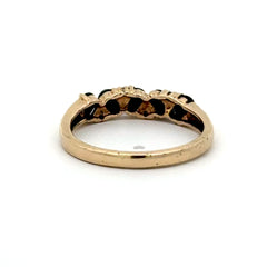 9ct Yellow Gold Multi-Stone Diamond Ring