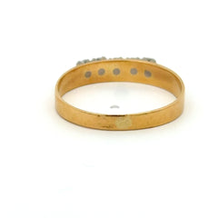 18ct Yellow Gold Five-Stone Diamond Ring
