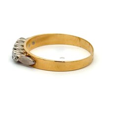 18ct Yellow Gold Five-Stone Diamond Ring