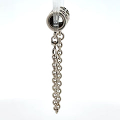 Pandora Silver Floral Motif Safety Chain Charm