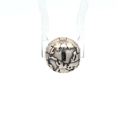 Pandora Silver Globe Clasp Charm