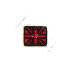 Pandora Silver Enamel Union Jack Telephone Booth / Call Me Charm