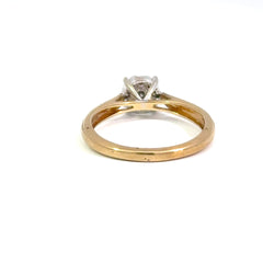 9ct Yellow Gold Diamond Cluster Multi-Stone Ring