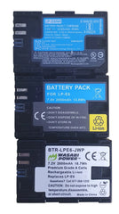 LP-E6 Camera Batteries