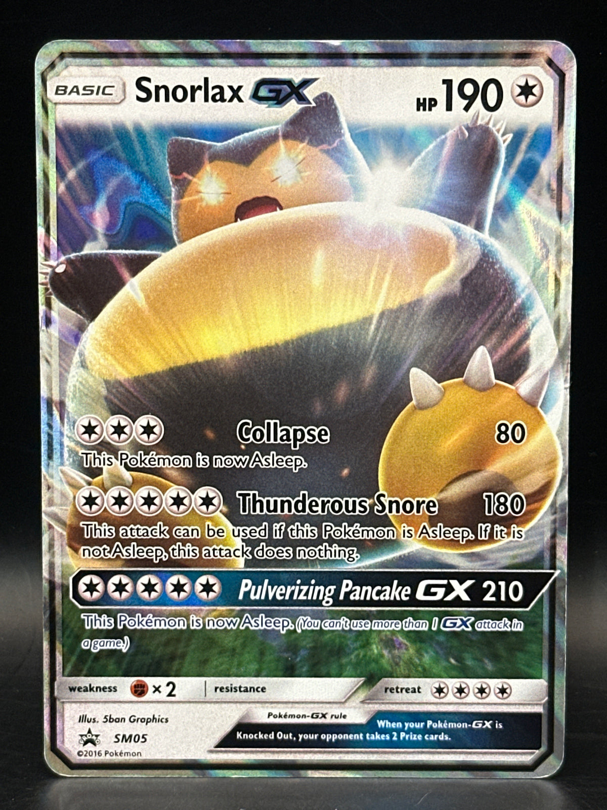 Snorlax GX - Black Star Promo - SM05