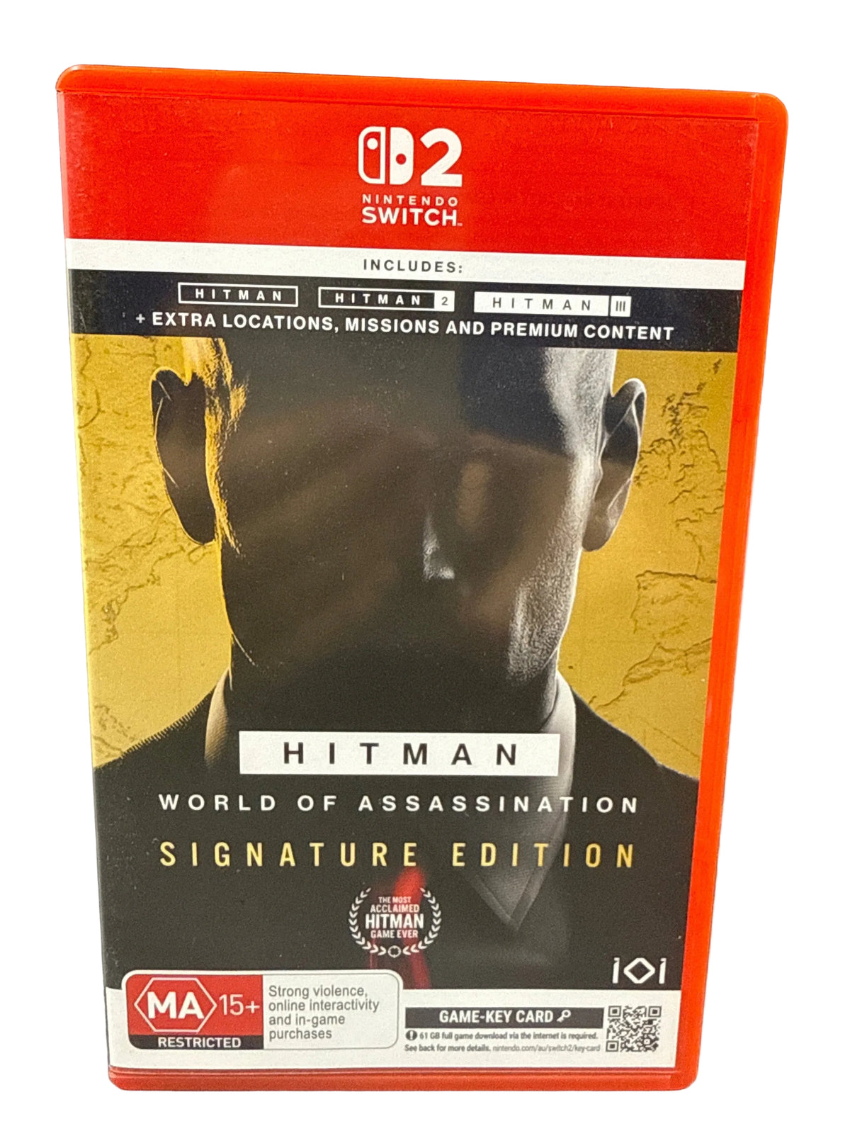 Hitman - World of Assassination - Signature Edition - Nintendo Switch 2 Game-Key Card
