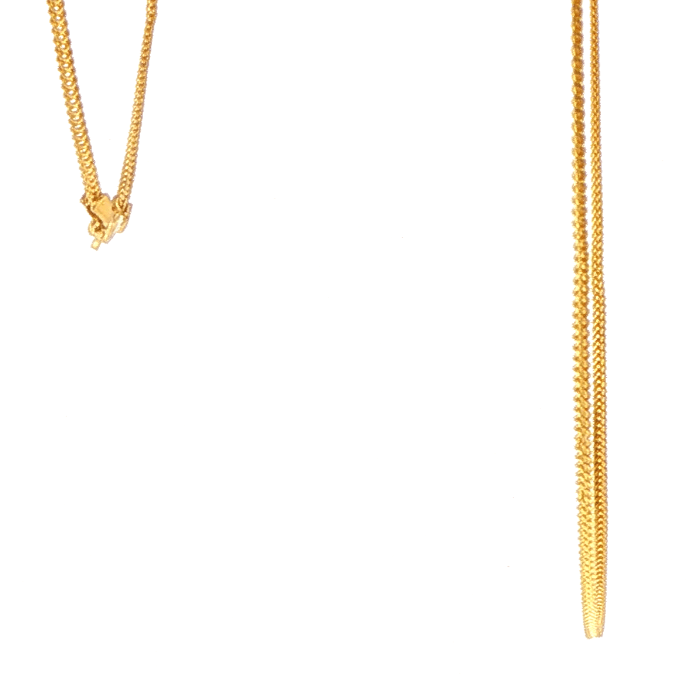 21ct Yellow Gold Classic Chain Necklace - Mega Cash Sydney