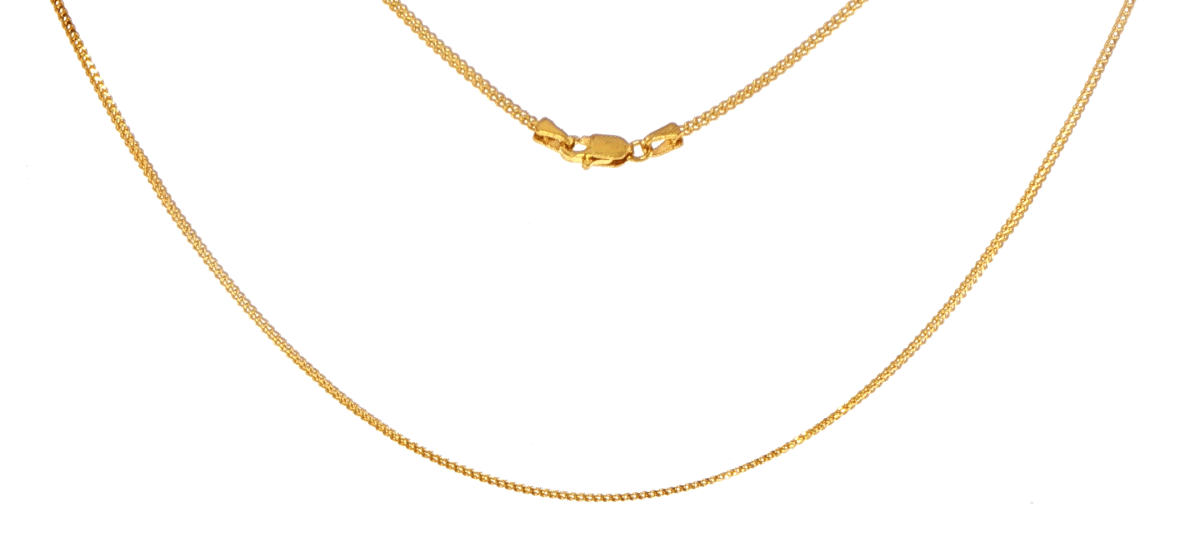 21ct Yellow Gold Classic Chain Necklace - Mega Cash Sydney