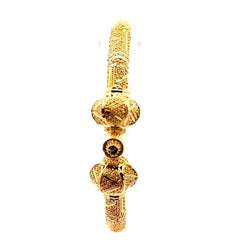 21ct Yellow Gold Filigree Bangle Bracelet - Mega Cash Sydney