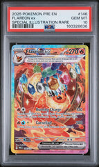 Pokémon - PSA 10 Flareon Ex 146/161