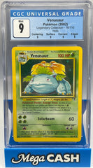 Pokémon - CGC 9 Venusaur 18/110 Legendary Collection
