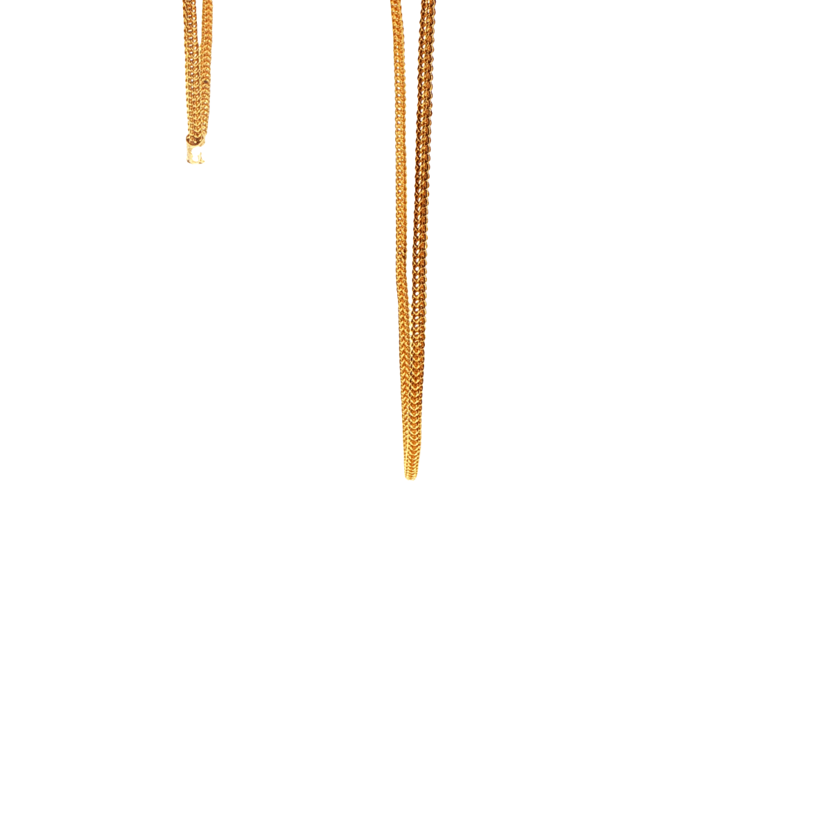 22ct Yellow Gold Classic Mesh Link Chain Necklace - Mega Cash Sydney