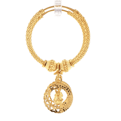 22ct Yellow Gold Textured Hoop Earrings with Dangling Motifs - Mega Cash Sydney