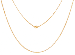 22ct Yellow Gold Twisted Chain Necklace - Mega Cash Sydney