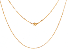 22ct Yellow Gold Twisted Chain Necklace - Mega Cash Sydney