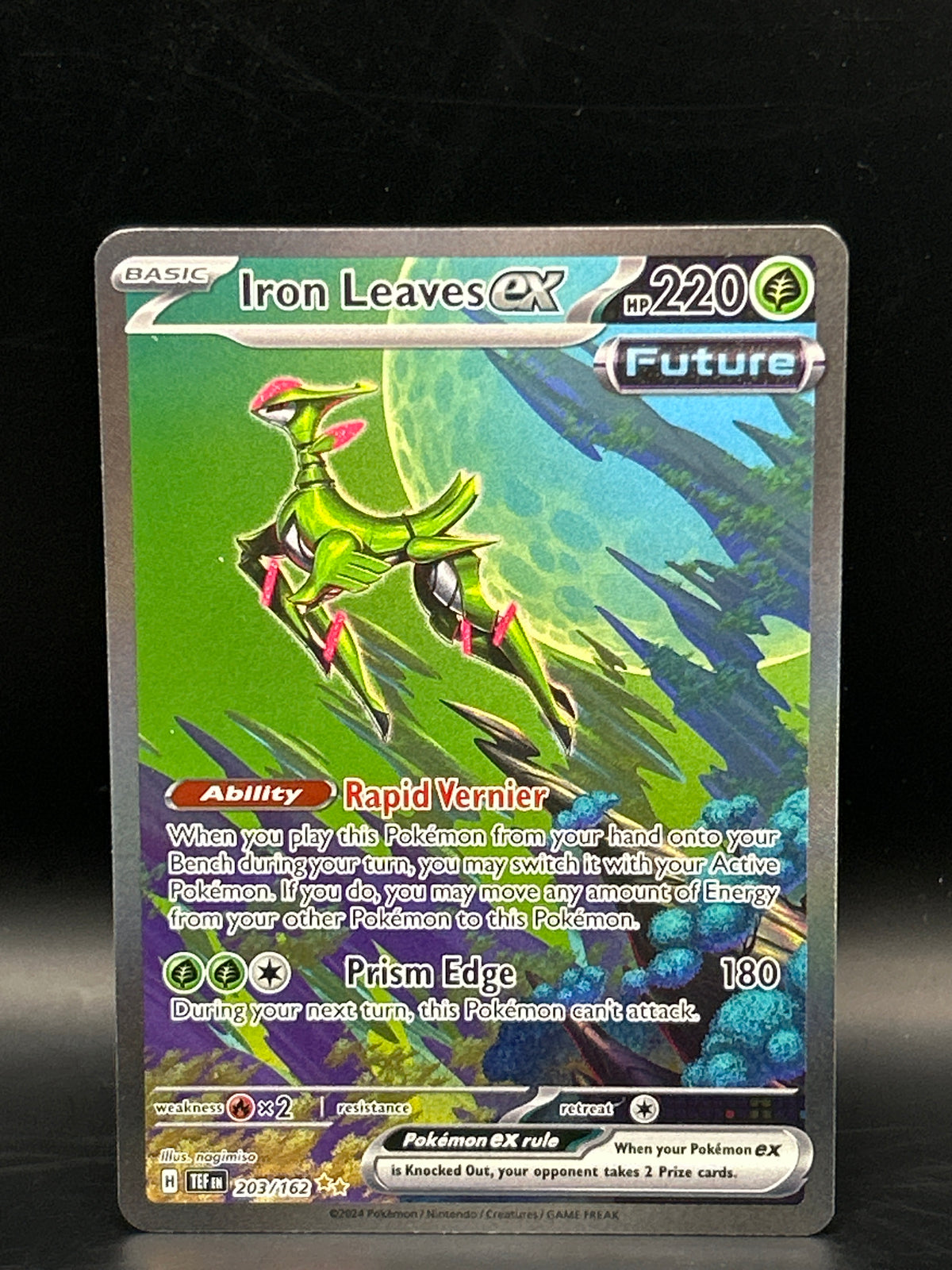 Iron Leaves 203/162 - Pokemon TCG