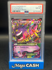 PSA 8 M Gengar EX 35/119 Phantom Forces