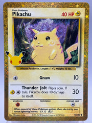 Pokémon - Pikachu 58/102 30TH Celebrations