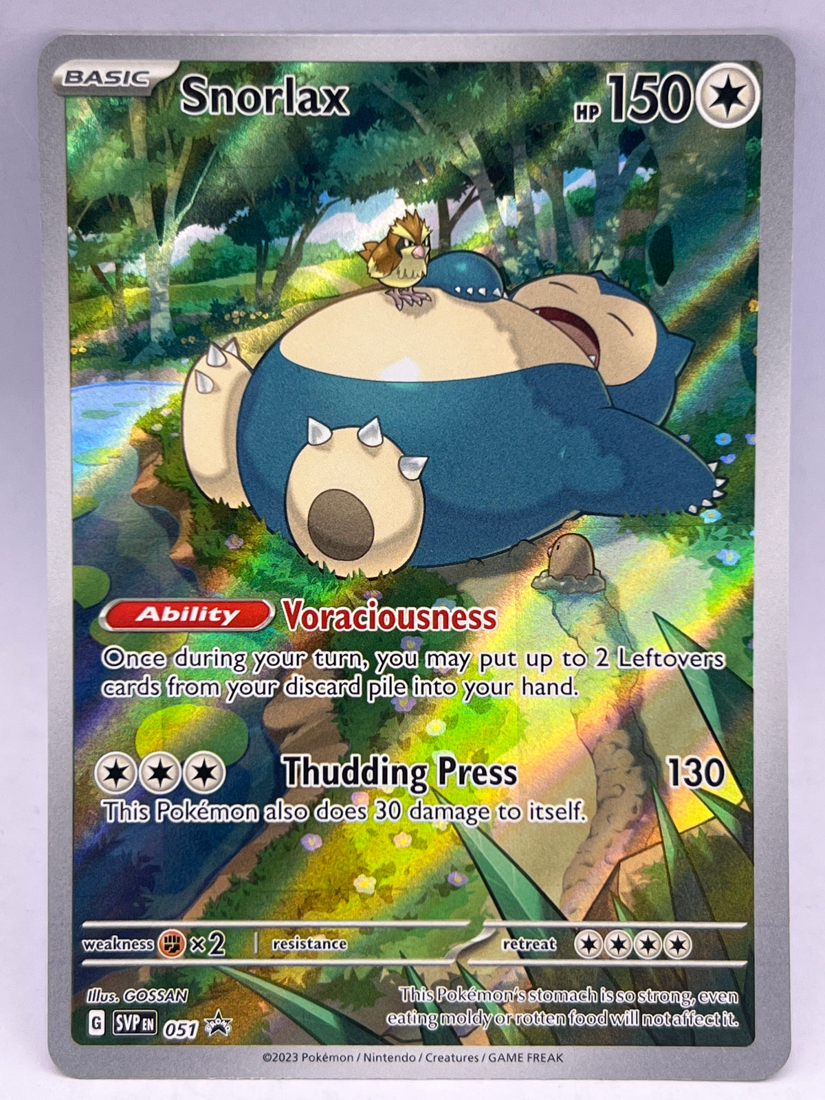 Pokémon - Snorlax SVP051