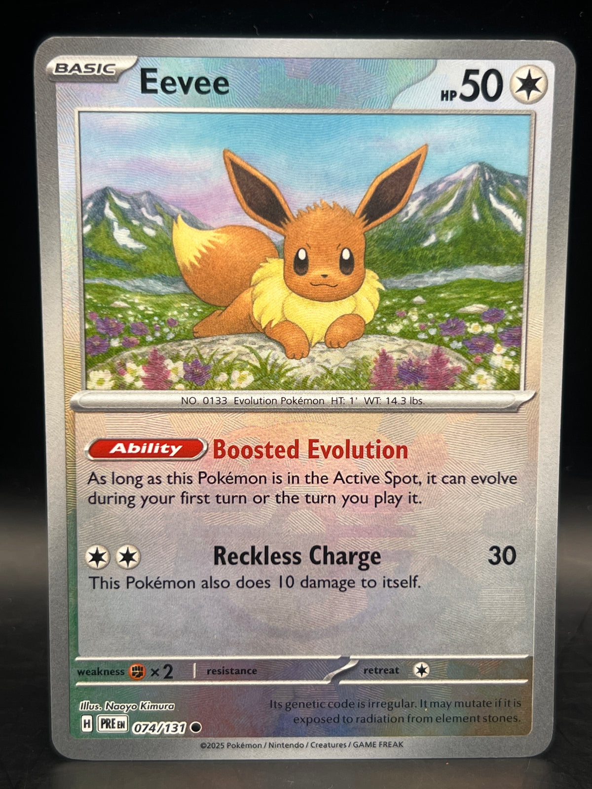 Eevee Masterball 074/131 Prismatic Evolutions