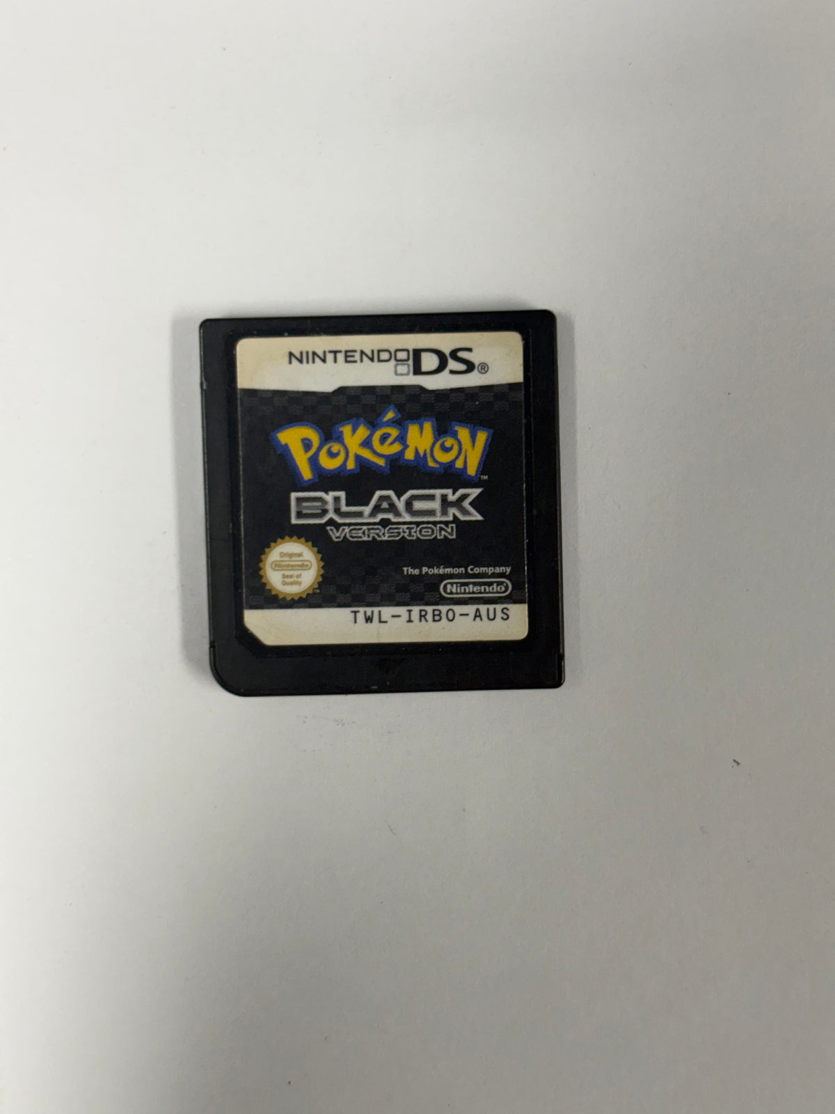 POKEMON BLACK VERSION  - NINTENDO DS GAME