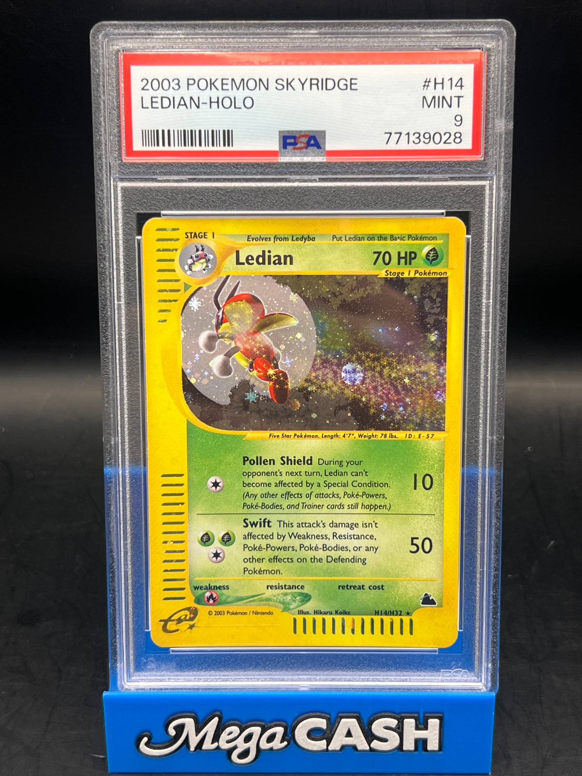 Psa 9 Ledian H14/H32 Skyridge