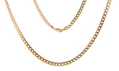 9ct Yellow Gold Classic Curb Link Chain Necklace