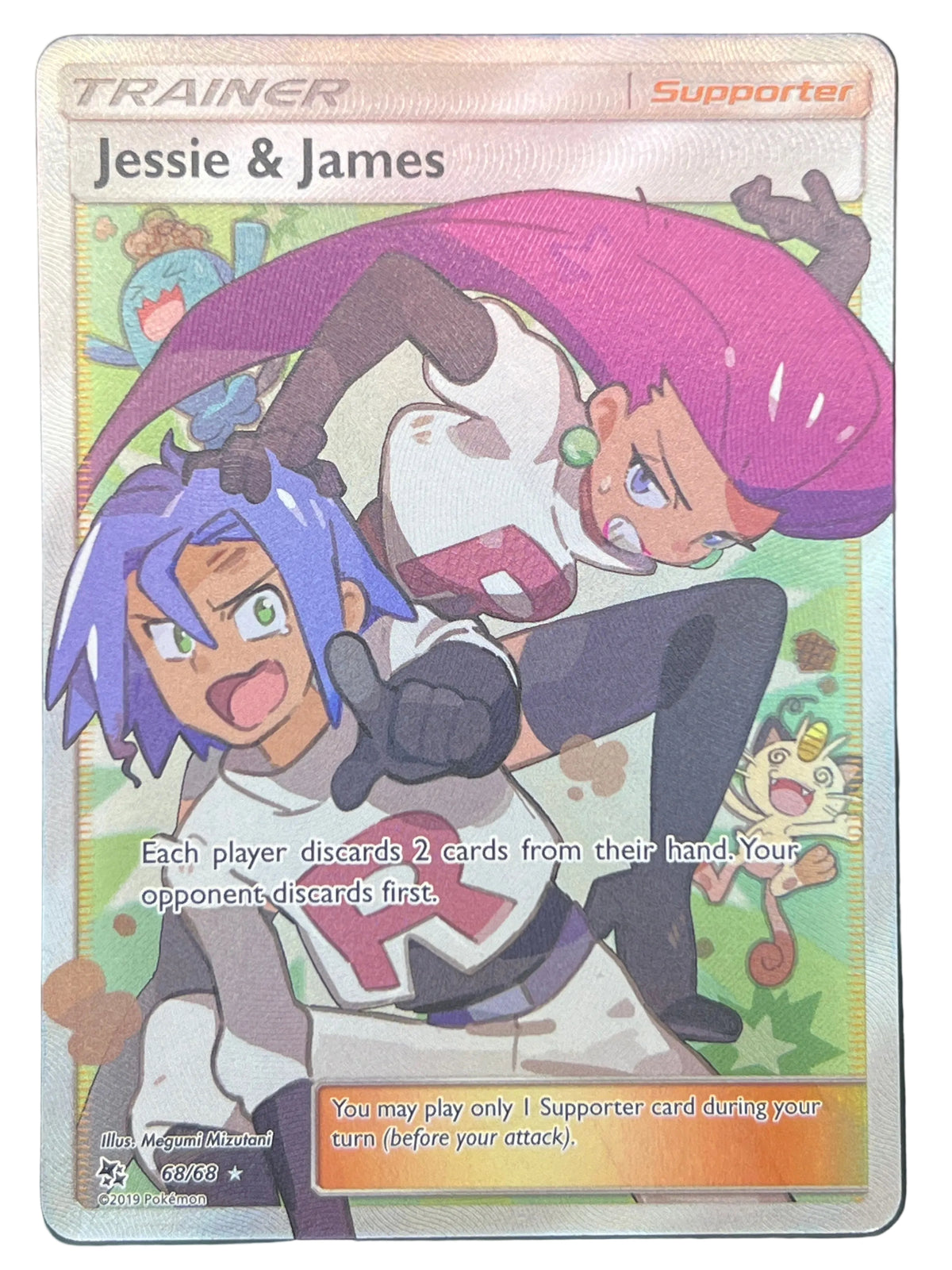 Pokémon - Jessie & James 68/68 Hidden Fates