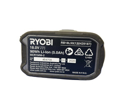 Ryobi 18V 5.0Ah Battery - RB18L50