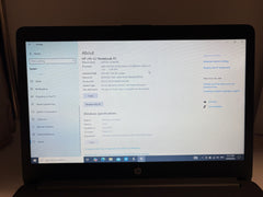 HP 245 G7 NOTEBOOK LAPTOP - AMD A4 RADEON R3 PROCESSOR @2.30GHZ - 8GB RAM/ 256GB SSD - WINDOWS 10 HOME