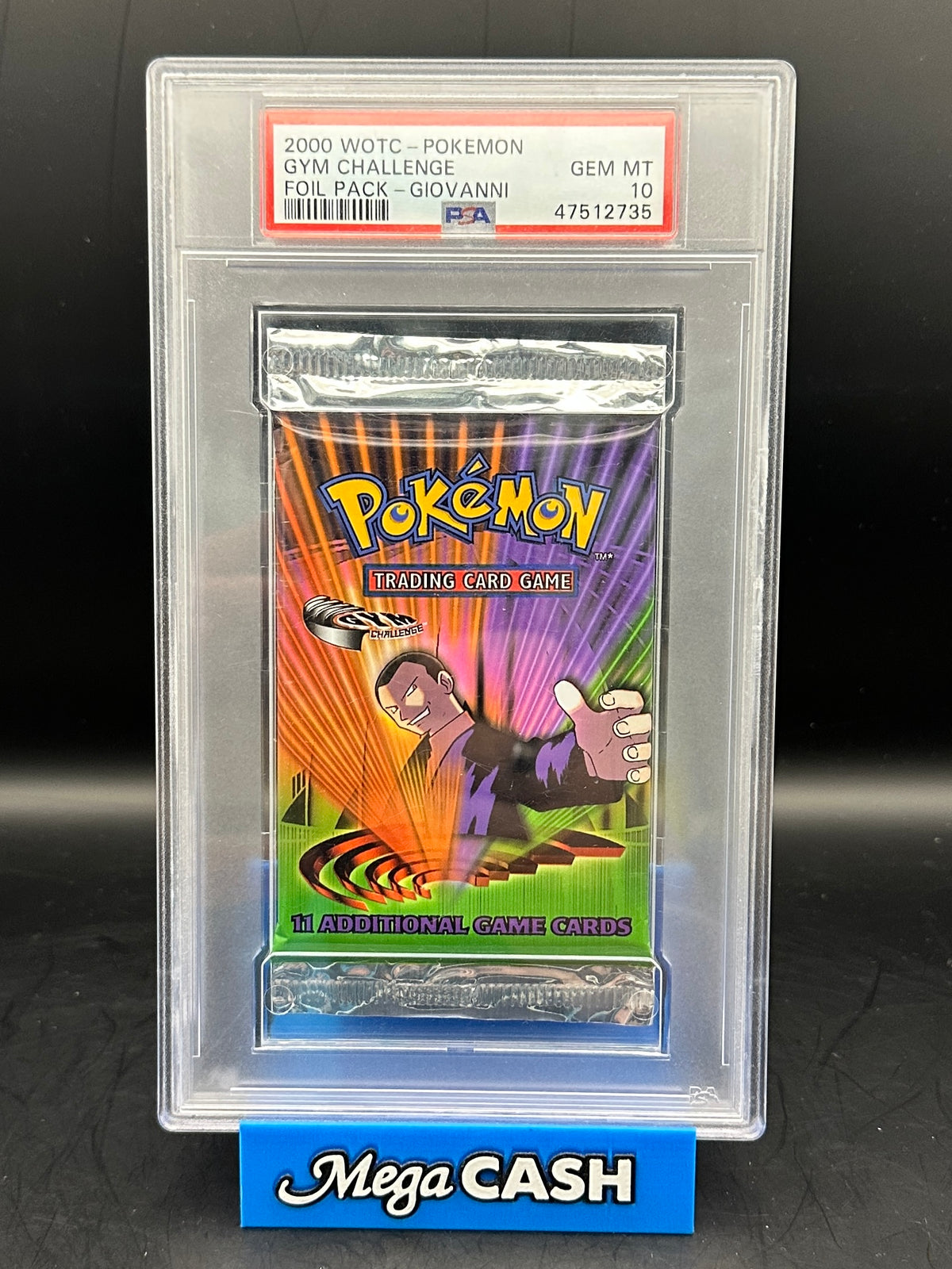 WOTC Gym Challenge Booster Pack - PSA GEM MT 10