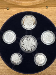 2004 Silver proof year set
