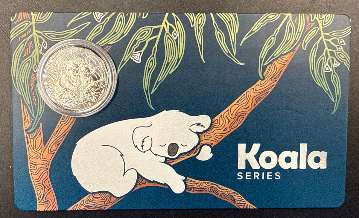 2025 50c Uncirculated Coin - Royal Australian Mint - Koala Series