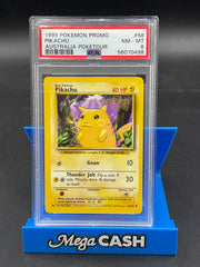 PSA 8 Pikachu 58/102 Poketour 1999