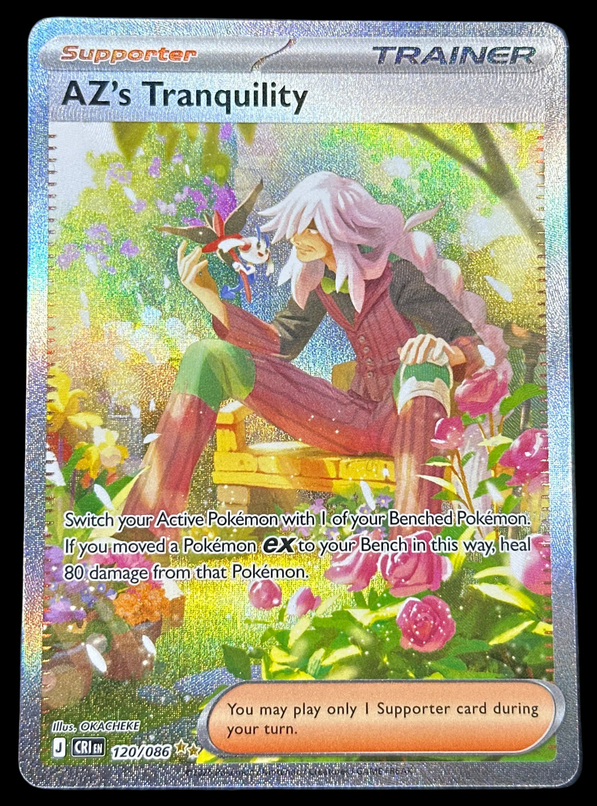 Pokemon - AZ’s Tranquility 120/086 Chaos Rising Mega Evolution