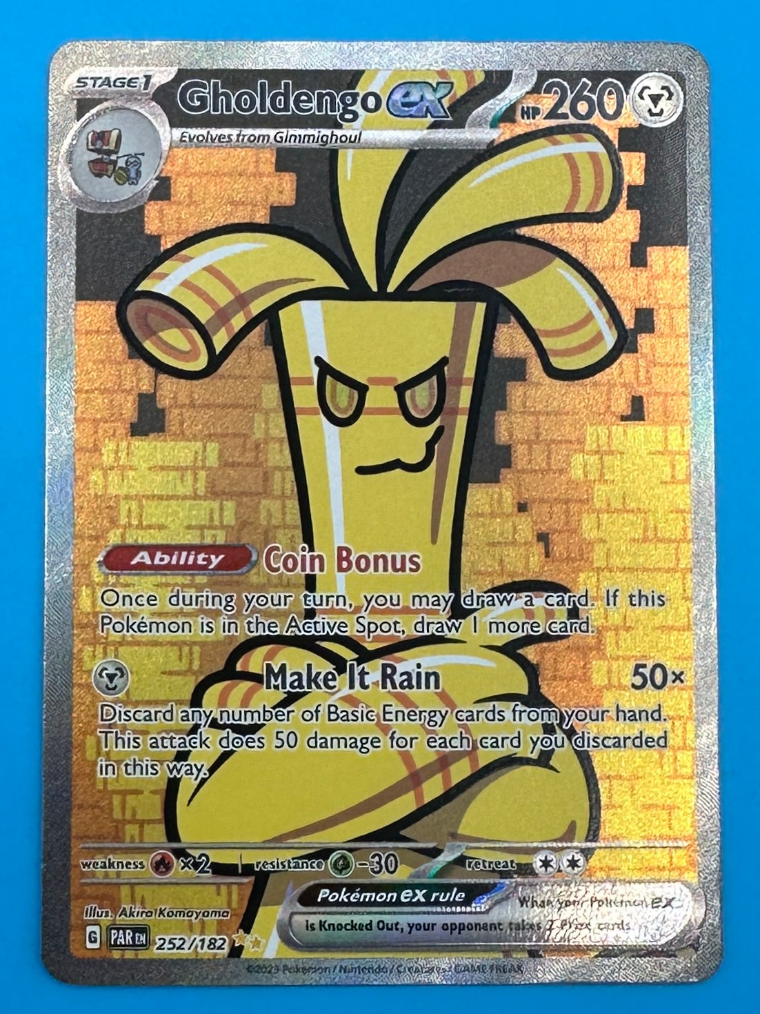 Gholdengo EX Special Illustration Rare - Paradox Rift