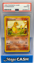 Pokémon - PSA 10 Charmander 46/102 Base Set