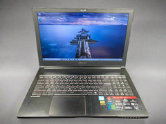MSI GS63VR 7RF STEALTH PRO LAPTOP INTEL I7 CORE @2.80GHZ 16GB RAM 256GB SSD 1TB HDD WINDOWS 10 HOME