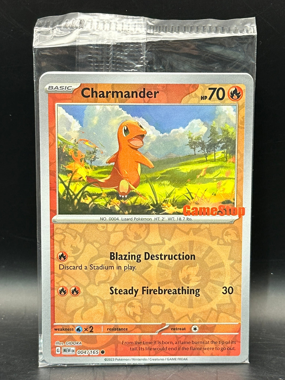 Charmander - GameStop Promo - Sealed