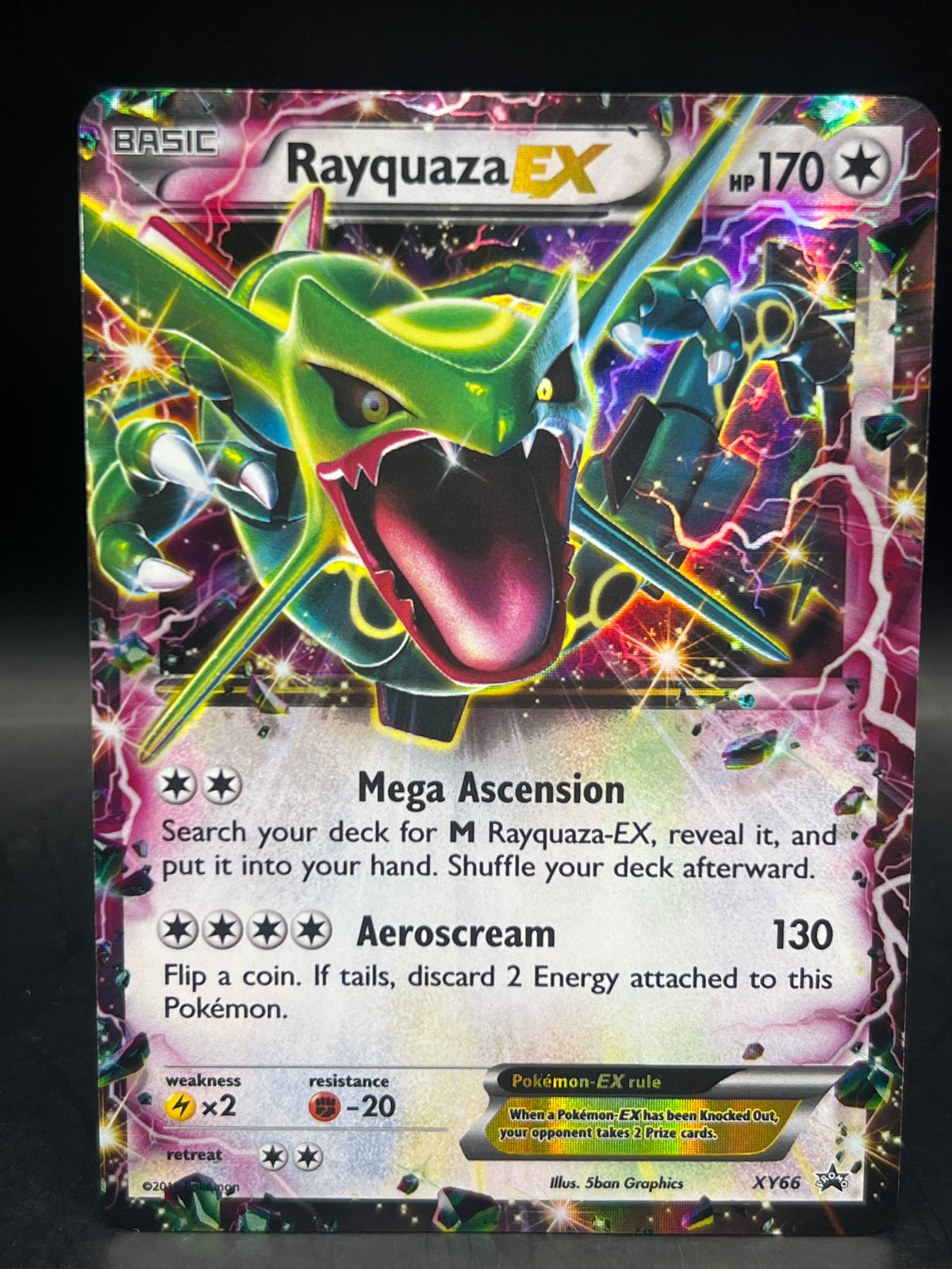 Rayquaza EX XY66 Black Star Promo