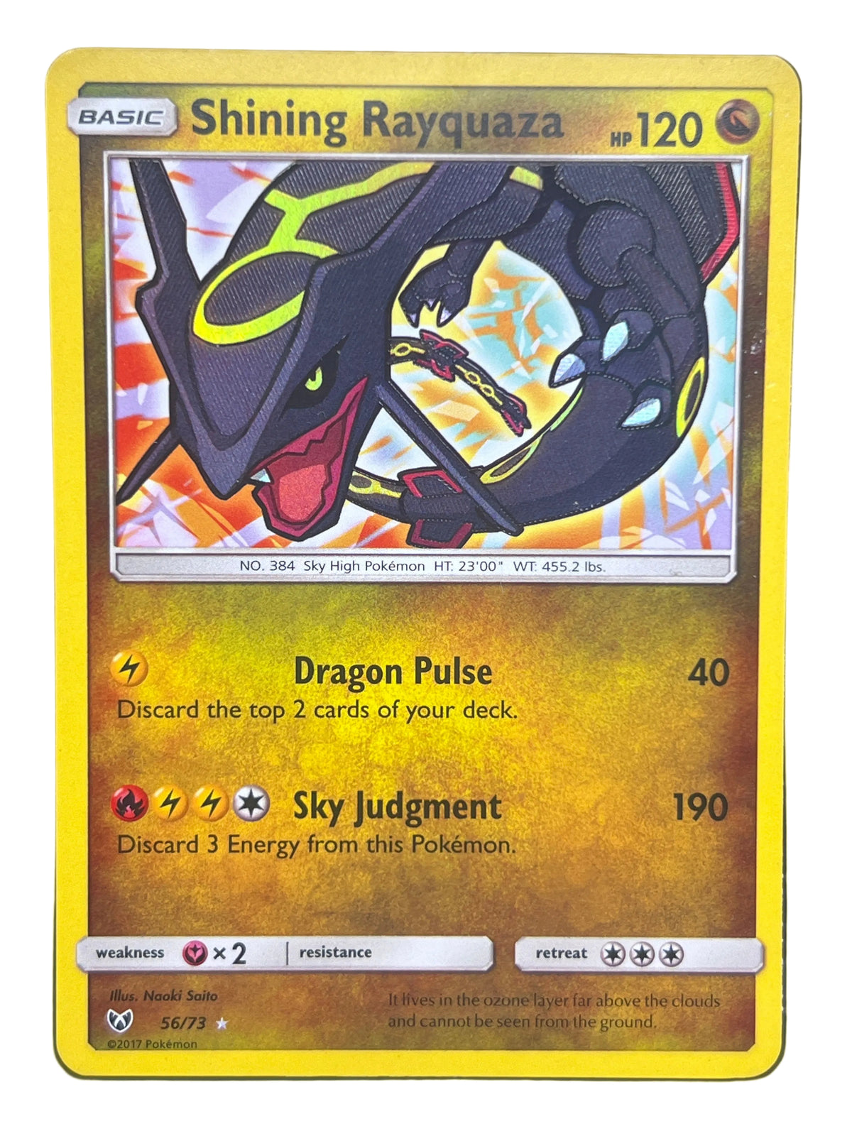 Pokémon - Shining Rayquaza 56/73 Shining Legends