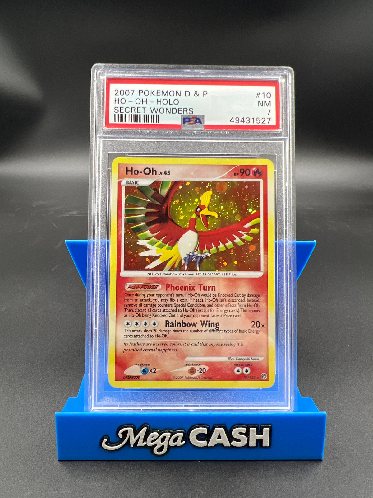 PSA 7 HO-OH HOLO 19/132