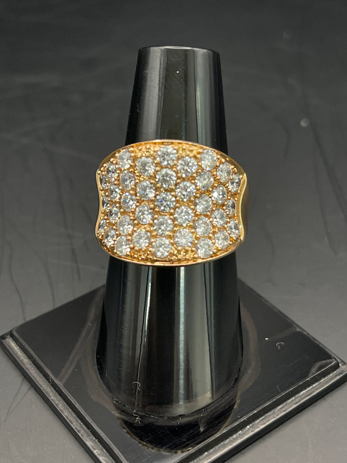 Ladies 14ct Rose Gold Ring