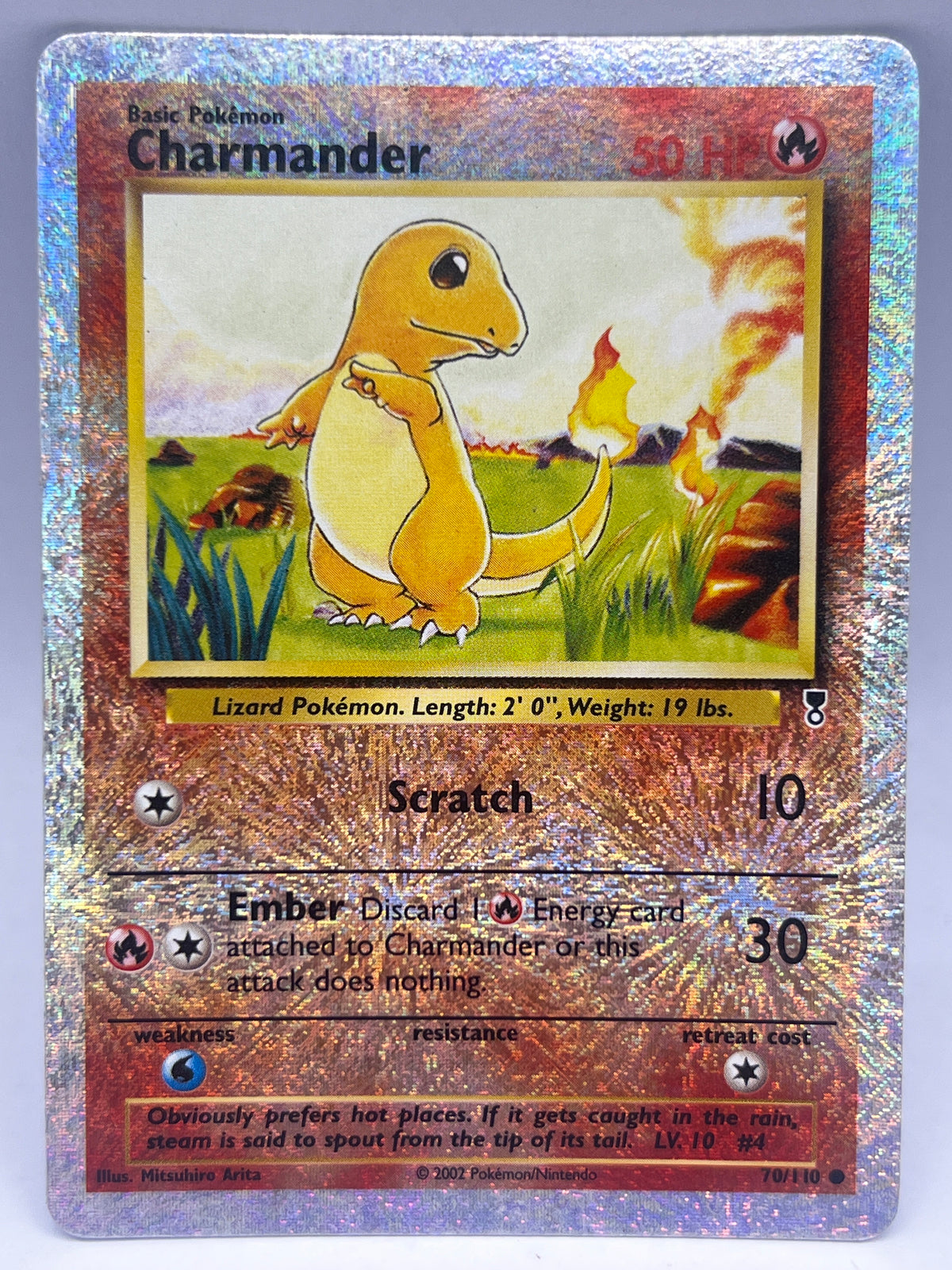 Pokémon - Charmander 70/110 Rev Holo Legendary Collection