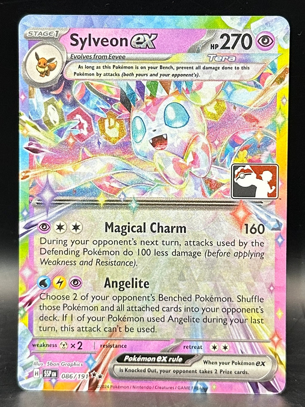 Sylveon EX - Play Stamp - Prize Pack Series 7