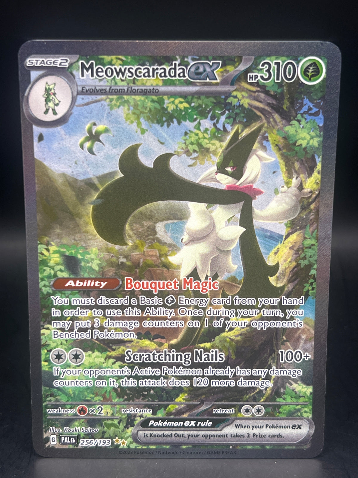Meowscarada Ex  256/193 Paldea Evolved