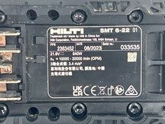 Hilti Cordless 21.6V Oscillating Multi-Tool SMT 6-22 - Skin Only